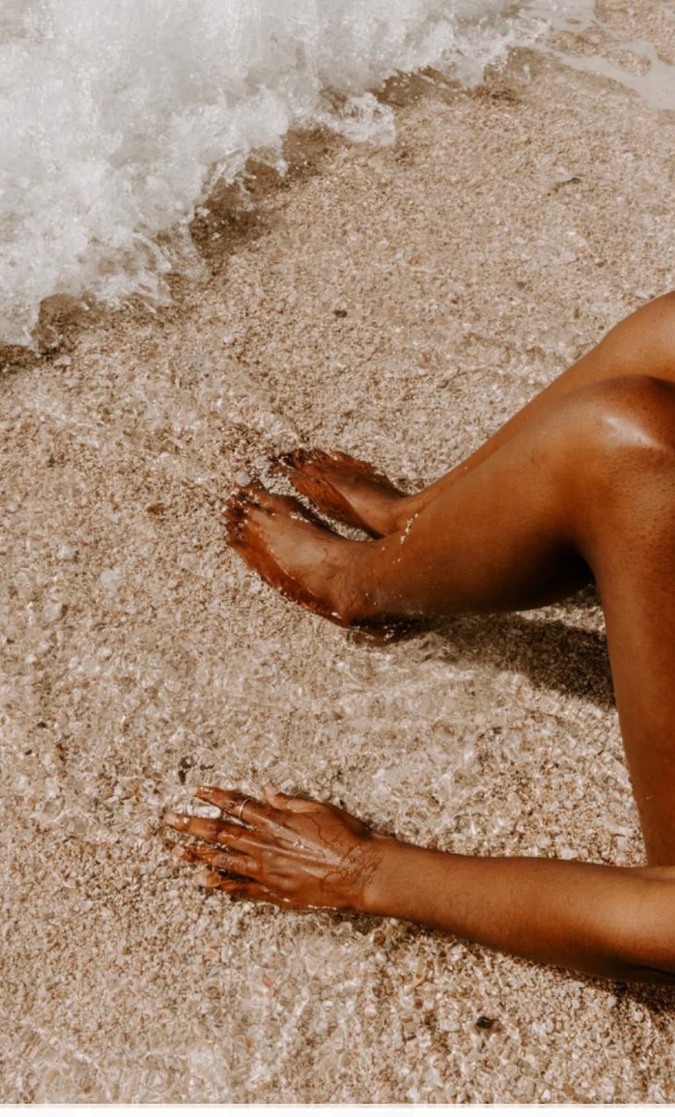 Flawless bronzed skin